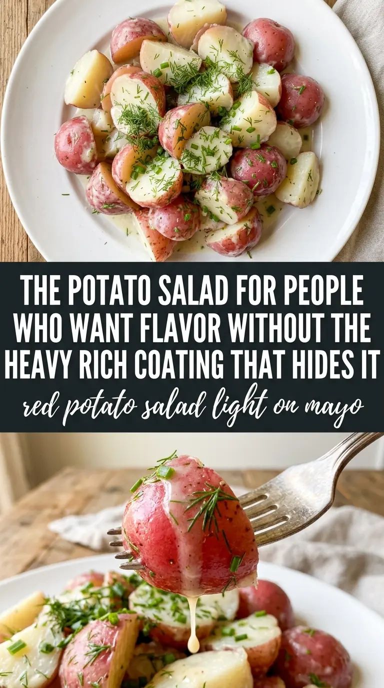 Red Potato Salad light mayo Greek yogurt fresh herbs