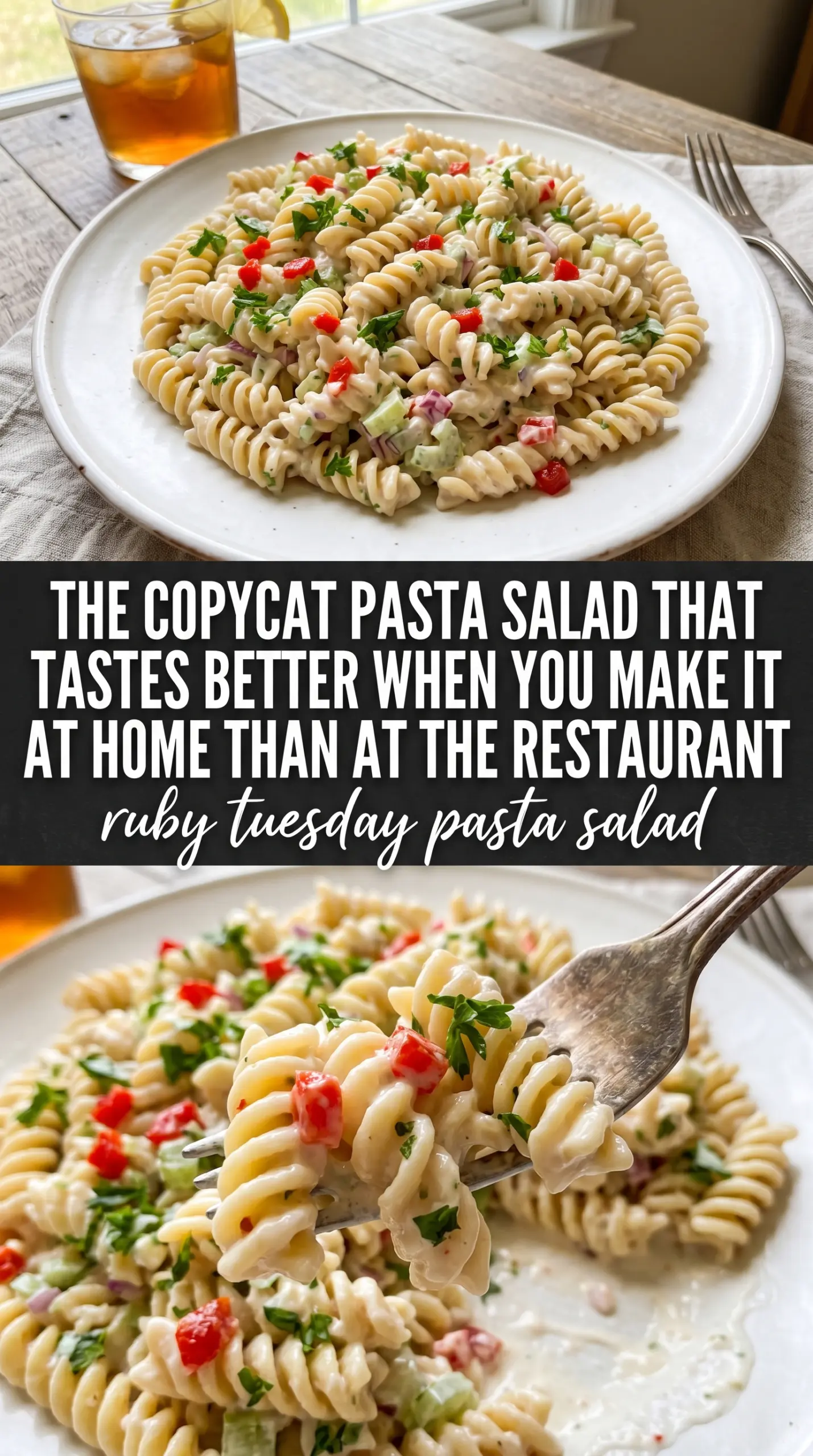 ruby tuesday pasta salad fresh salad