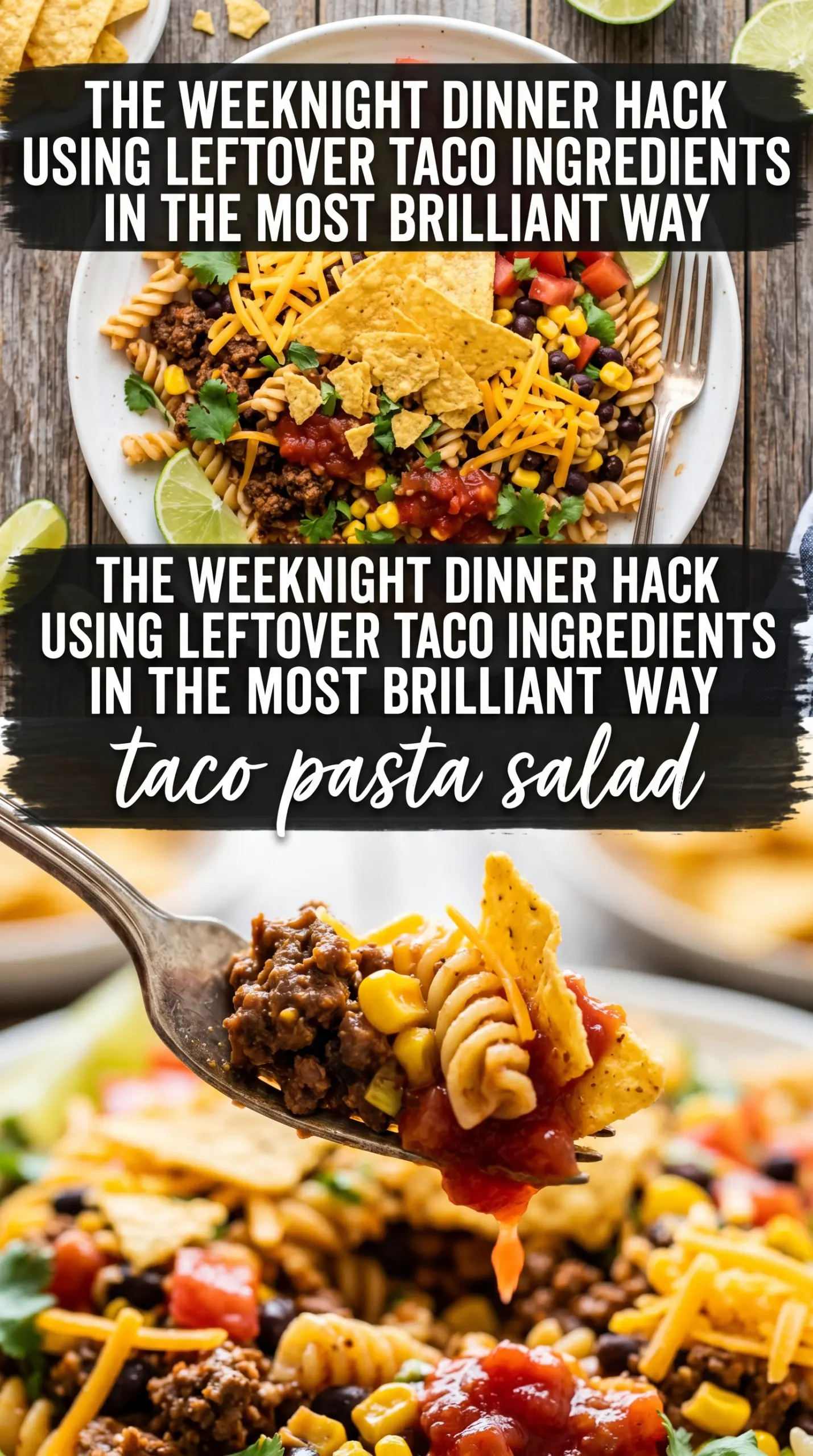taco pasta salad fresh salad