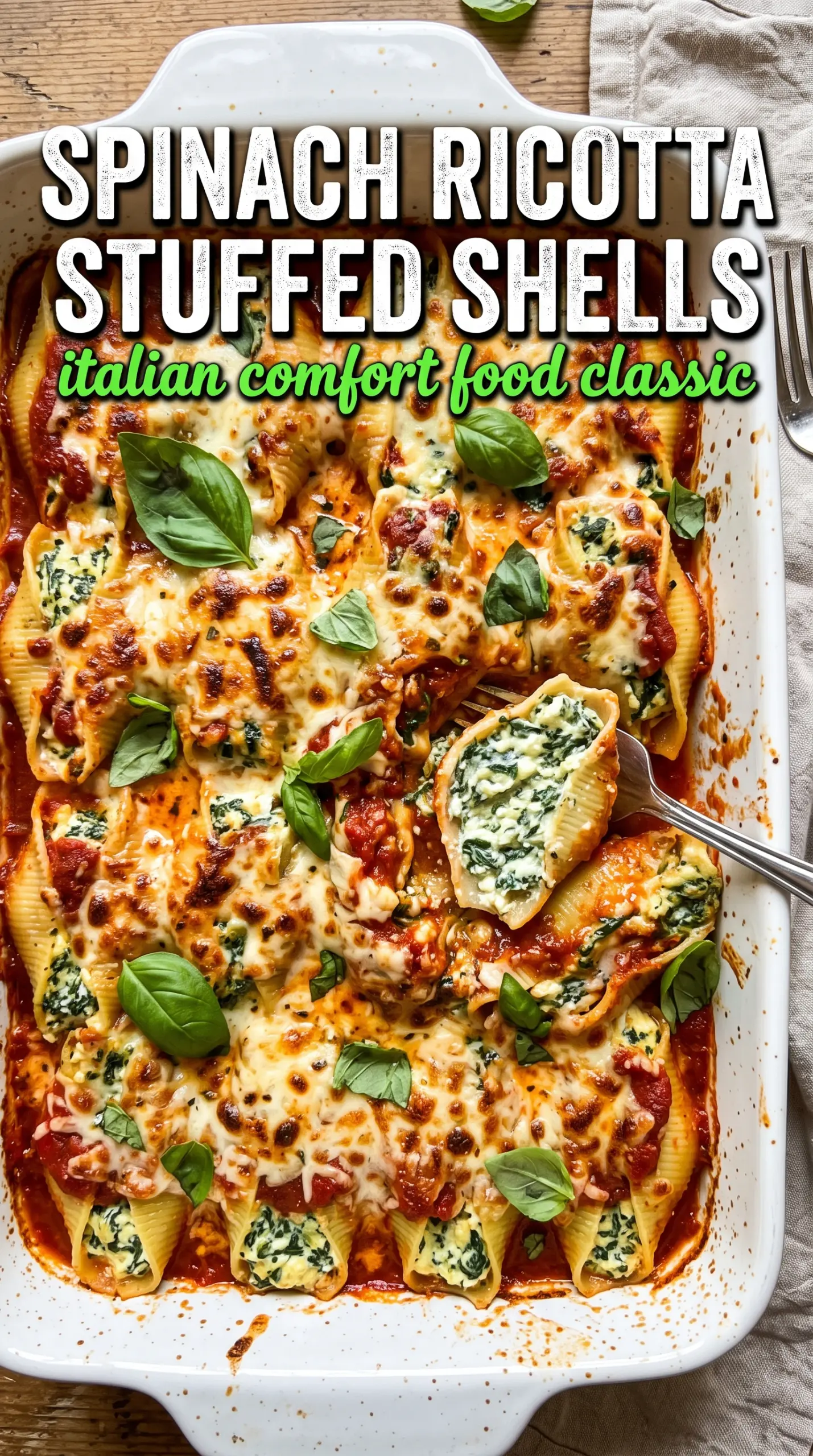 Prepared recipe ready to serve