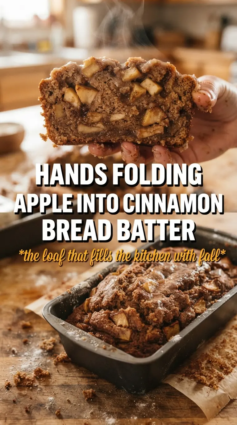 Cinnamon Apple Bread golden swirl tender crumb