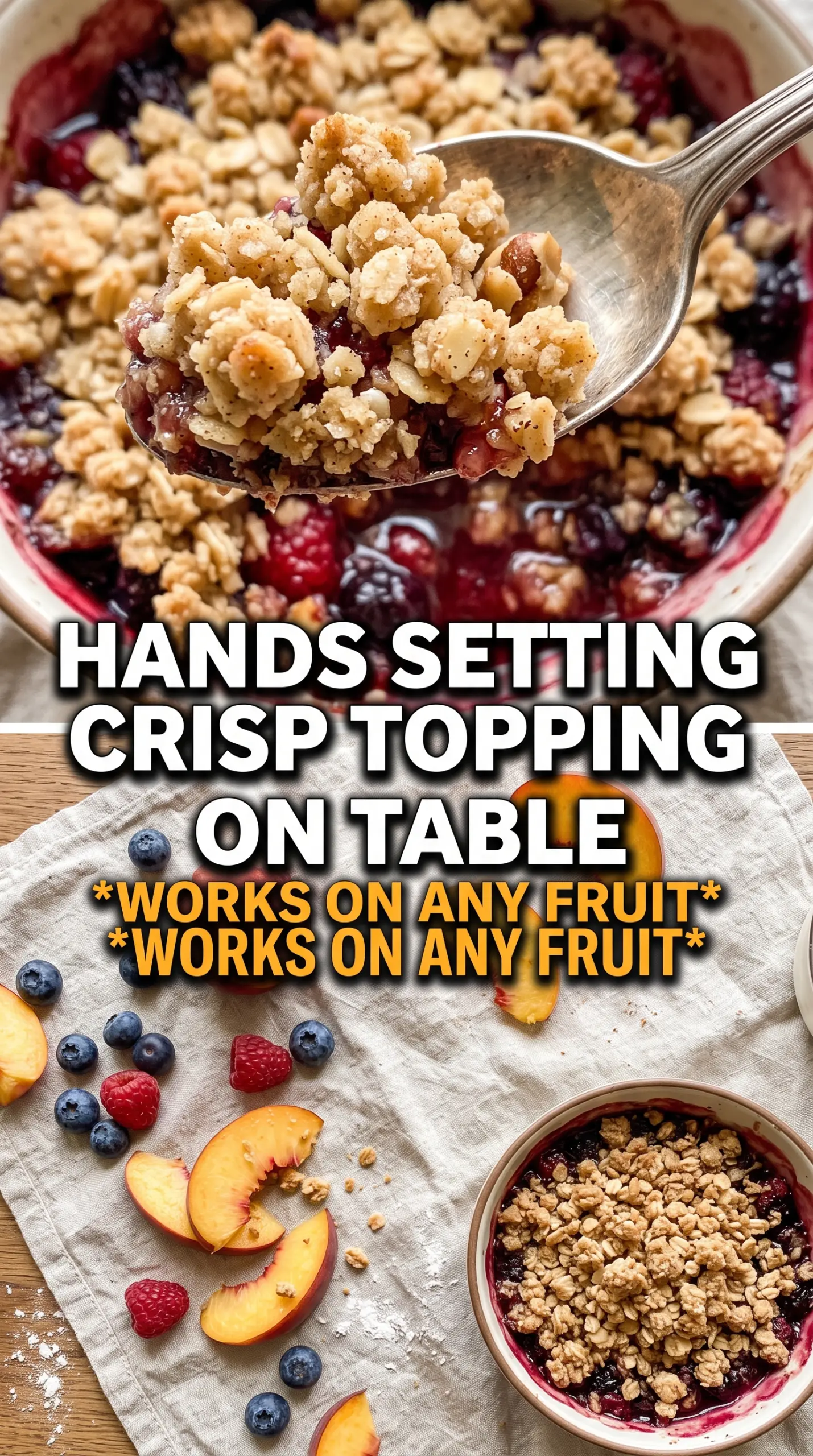 Prepared recipe ready to serve