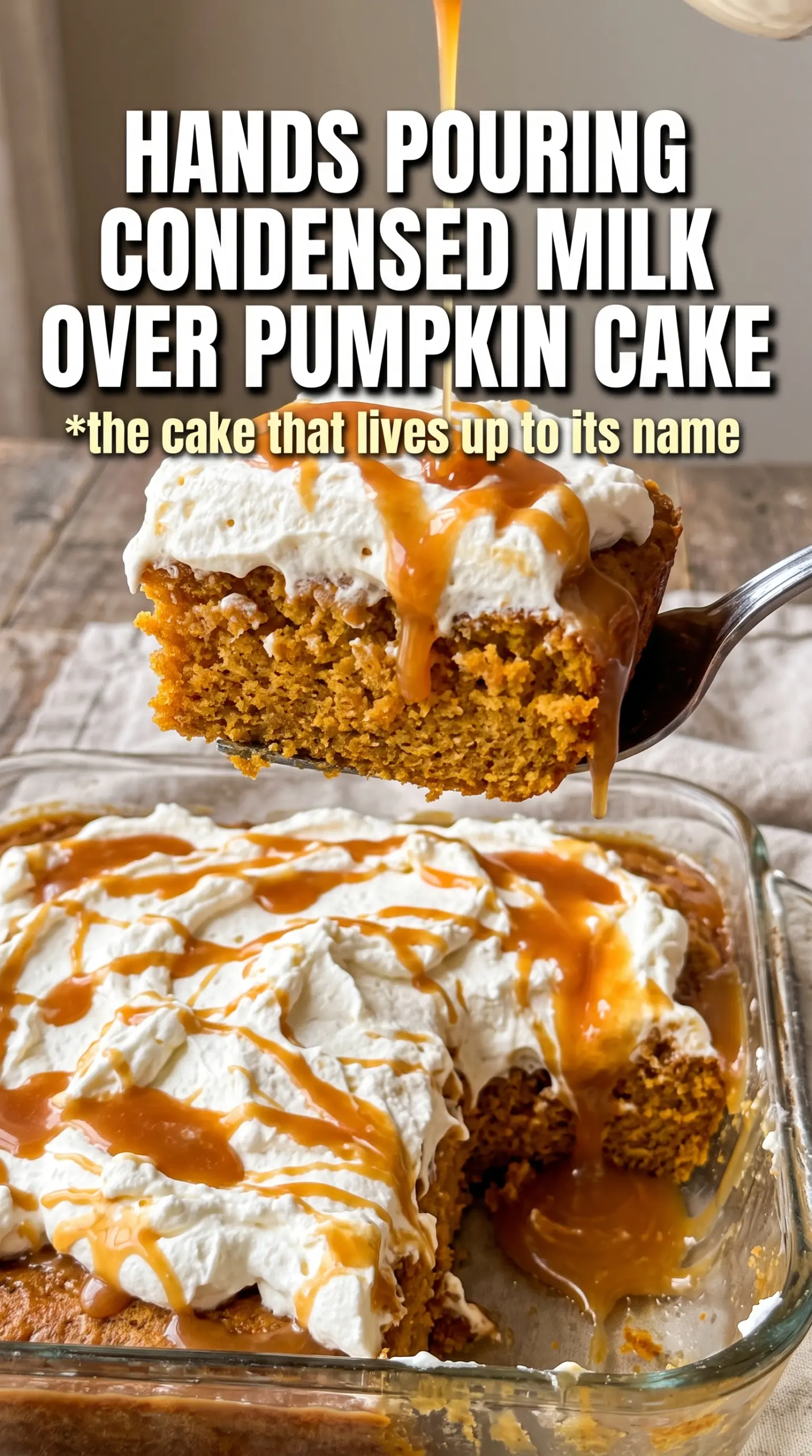 Pumpkin Better Than Sex Cake caramel whipped topping toffee