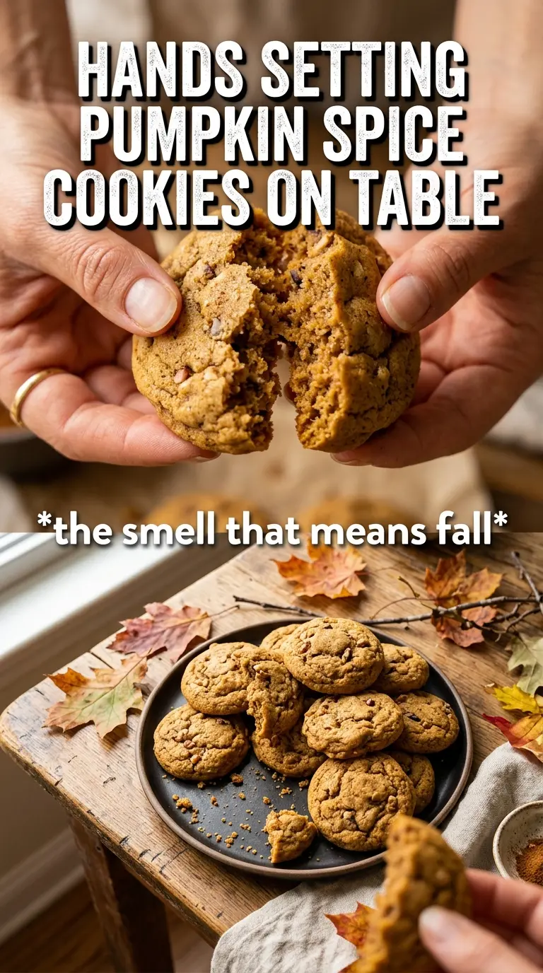 Pumpkin Spice Cookies warm spiced glazed