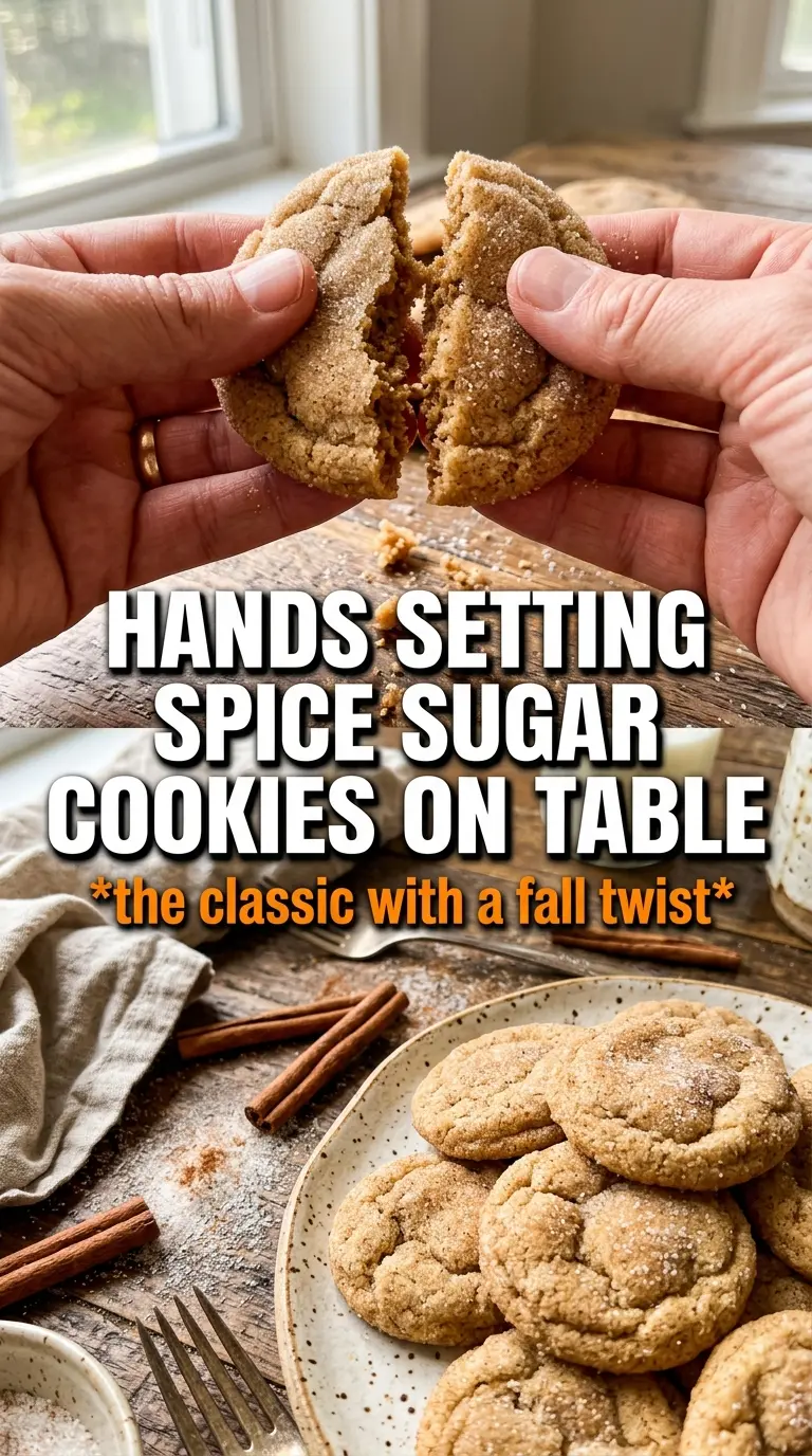 Pumpkin Spice Sugar Cookies golden spiced icing